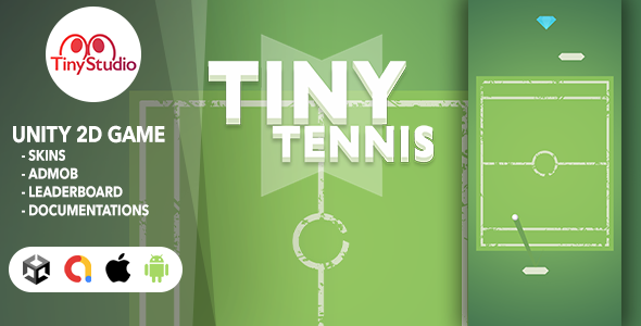 Tiny Tennis - Unity project icon