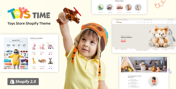 Toy Time - Kids Clothing, Toys Shopify Theme icon