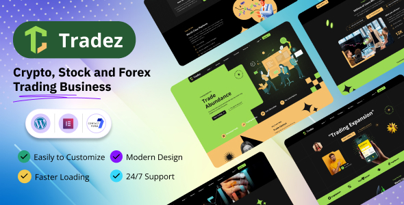 Tradez - Forex and Stock Broker WordPress Theme icon