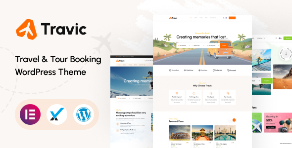 Travic - Tour & Travels Agency WordPress Theme icon