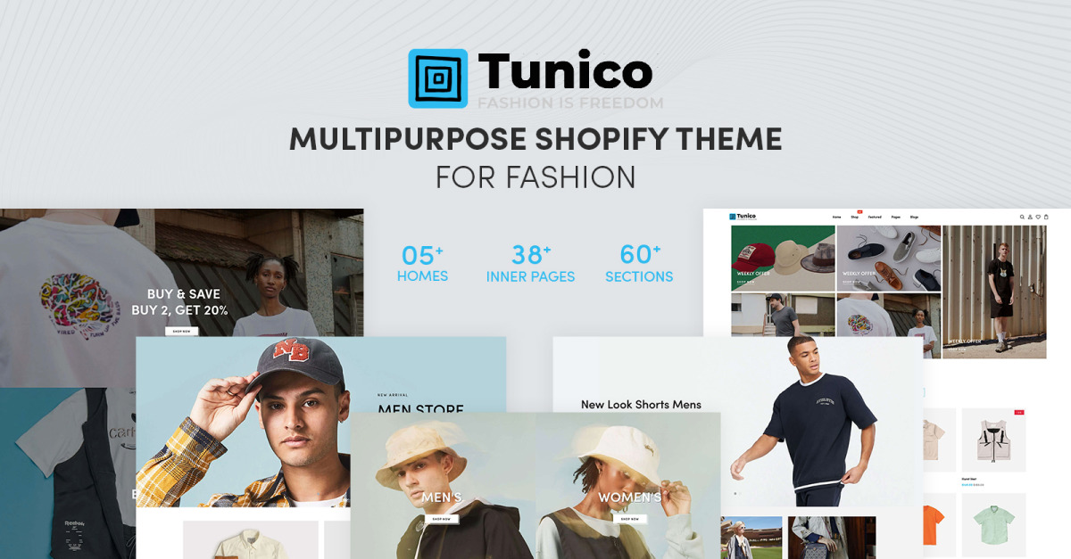 Tunico - Multipurpose Shopify Theme for Fashion icon