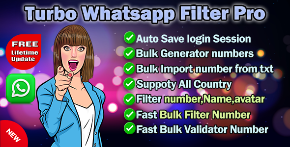 Turbo whatsapp Filter Pro icon