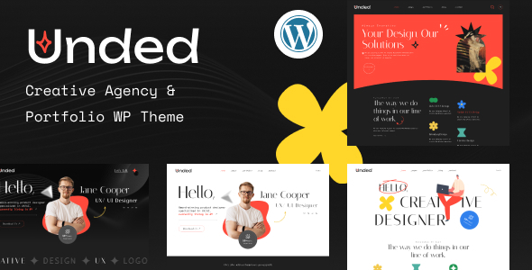 Unded - Creative Agency and Portfolio WordPress Theme icon