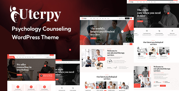 Uterpy - Psychology Counseling WordPress Theme icon
