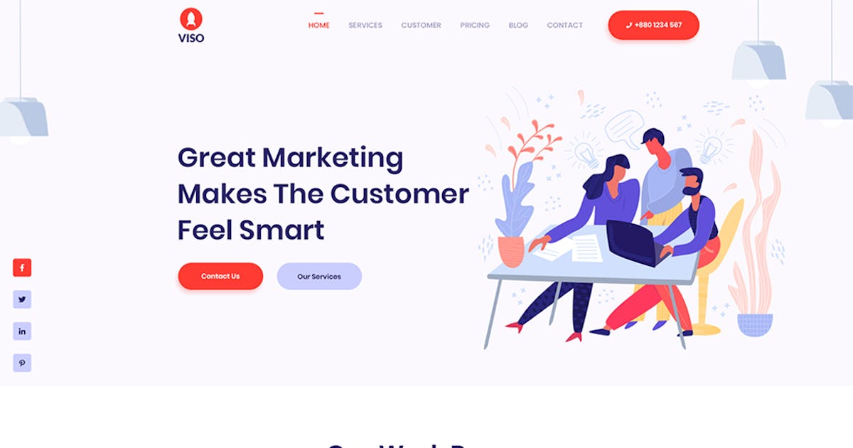 VISO - Creative Agency Portfolio HTML5 Template icon