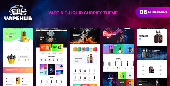 VapeHub - Vape & E-Liquid Shopify Theme icon