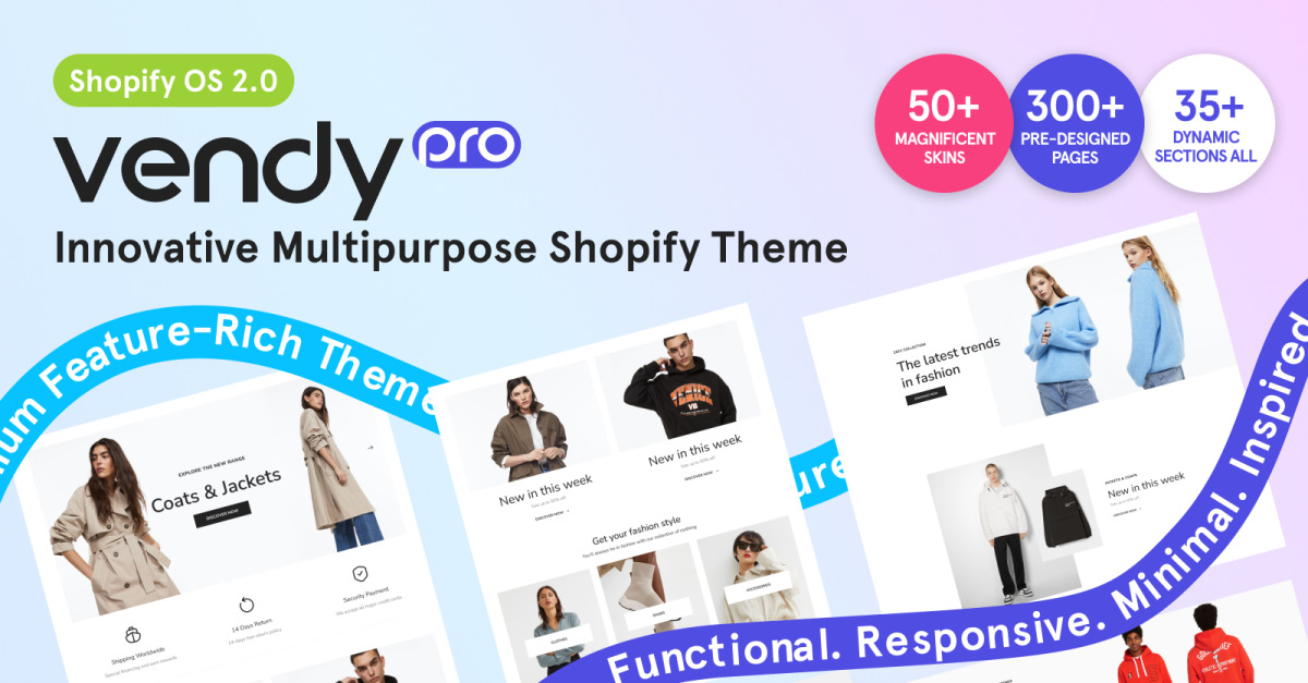 Vendy Pro - Innovative Multipurpose Shopify Theme OS 2.0