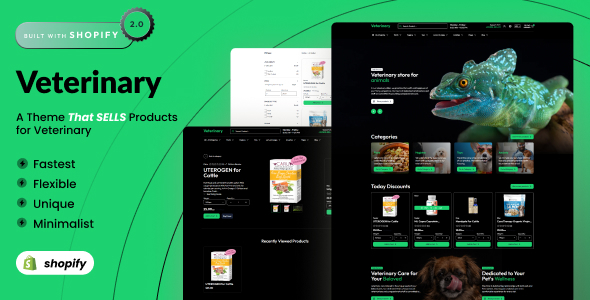 Veterinary - Shopify 2.0 Animals eCommerce Theme icon