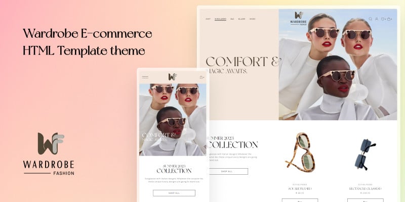 Wardrobe Fashion - Website HTMLTemplate by Webbycrownsolutions icon