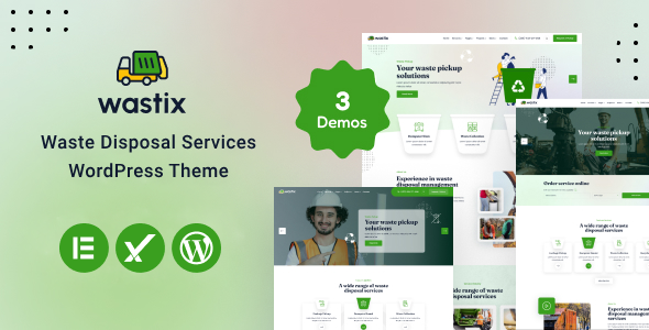 Wastix - Waste Disposal Services WordPress Theme icon