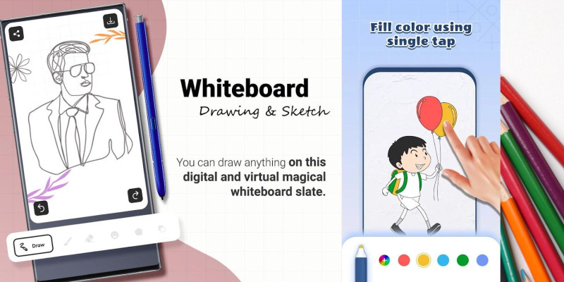 Whiteboard Drawing Android App Template by Dipalipatel123 icon