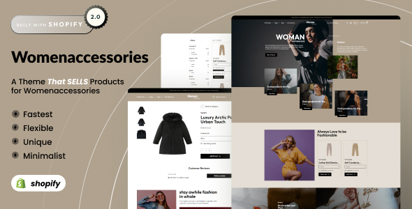 Women Accessories - Shopify Fashion 2.0 eCommerce Theme icon