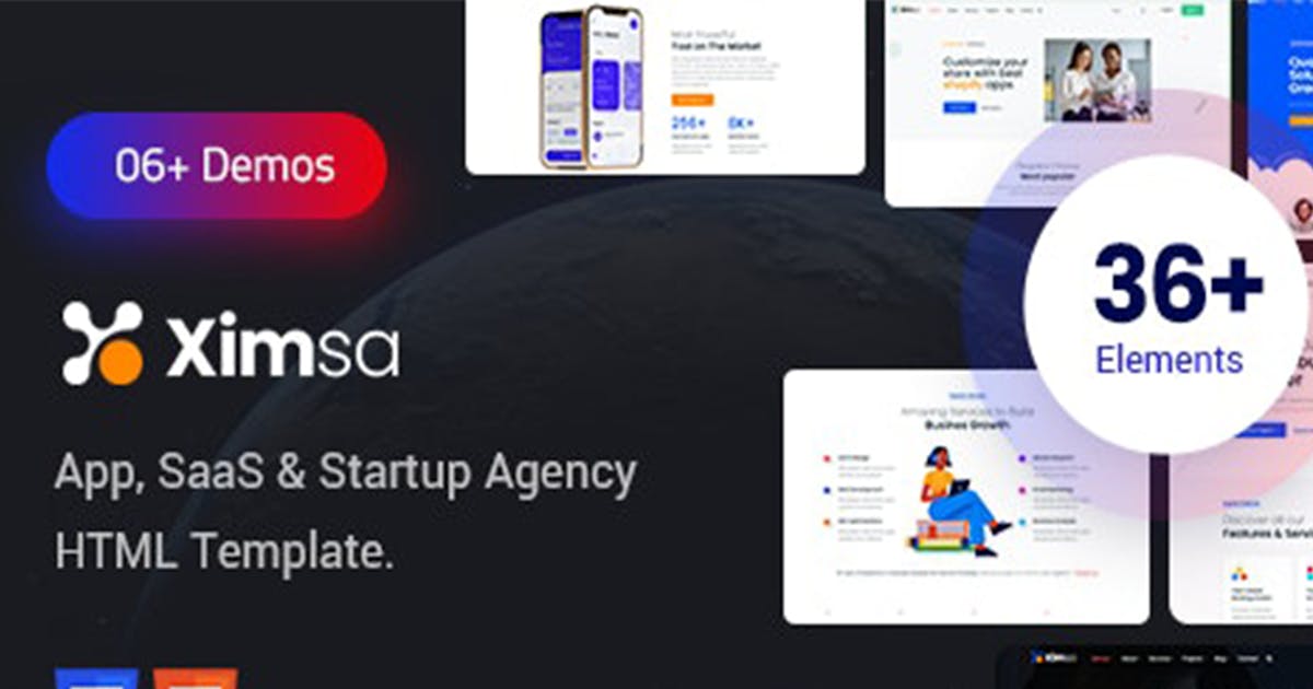 Ximsa - Digital Agency Template icon