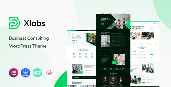 Xlab – Business Consulting WordPress Theme icon