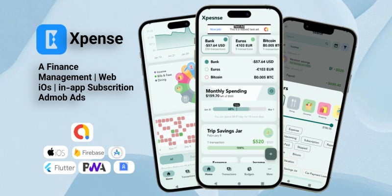 Xpense - Finance Management App by Alvicsinfotech icon
