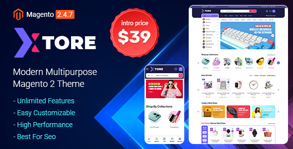 Xtore | Modern Multipurpose Magento 2 Theme