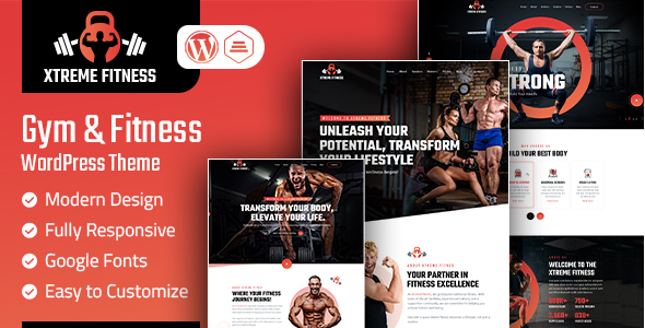 Xtreme Fitness | Gym & Fitness WordPress Theme icon