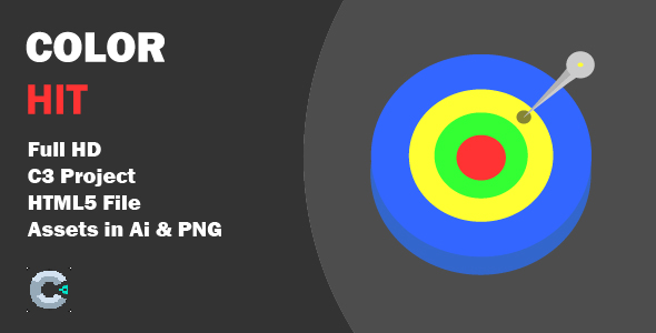 color hit (construct 3) icon