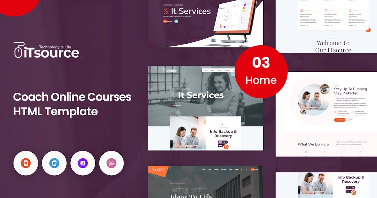 iTsource - IT Solutions & Services HTML Template icon