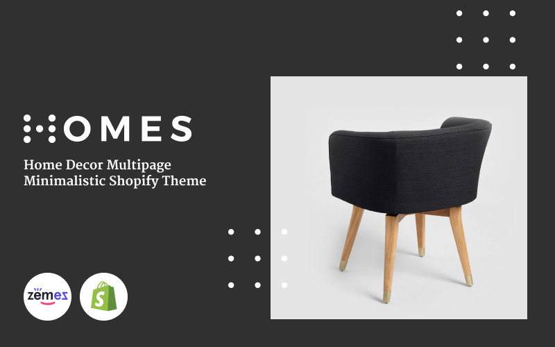 Homes - Home Decor Multipage Minimalistic Shopify Theme icon