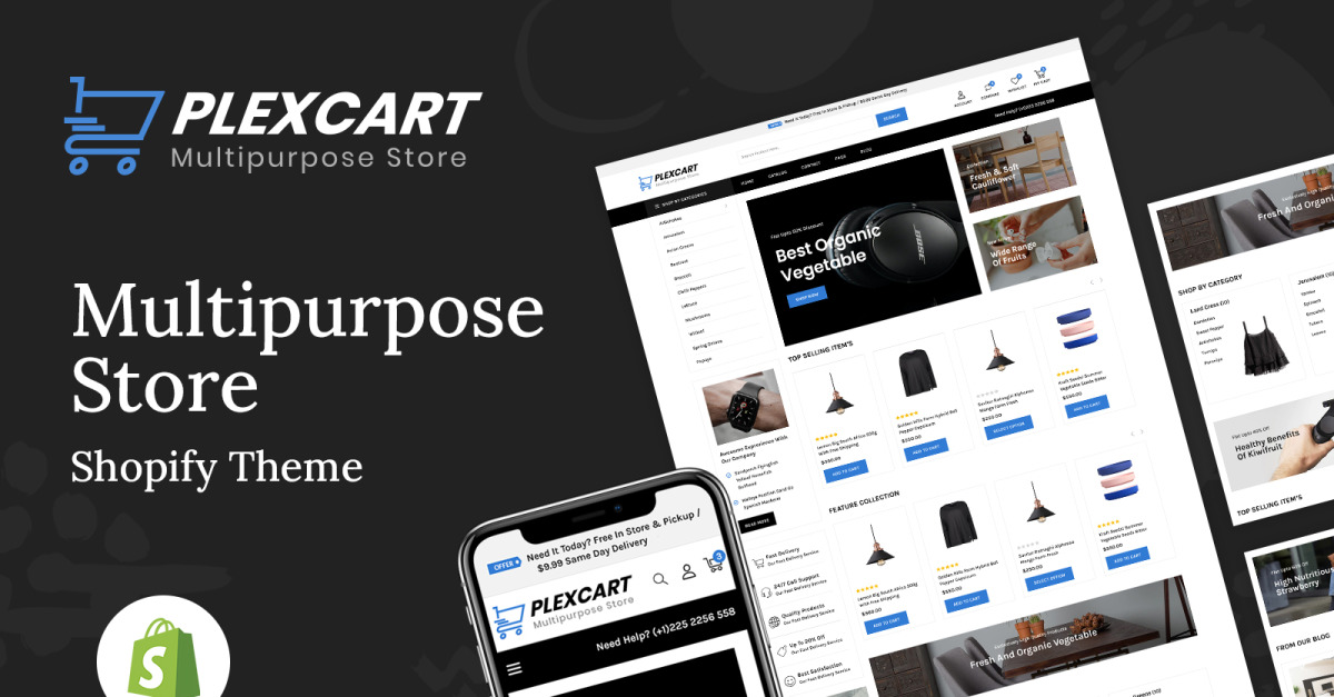 Plexcart - Mega Shop Electronics Store Shopify Theme