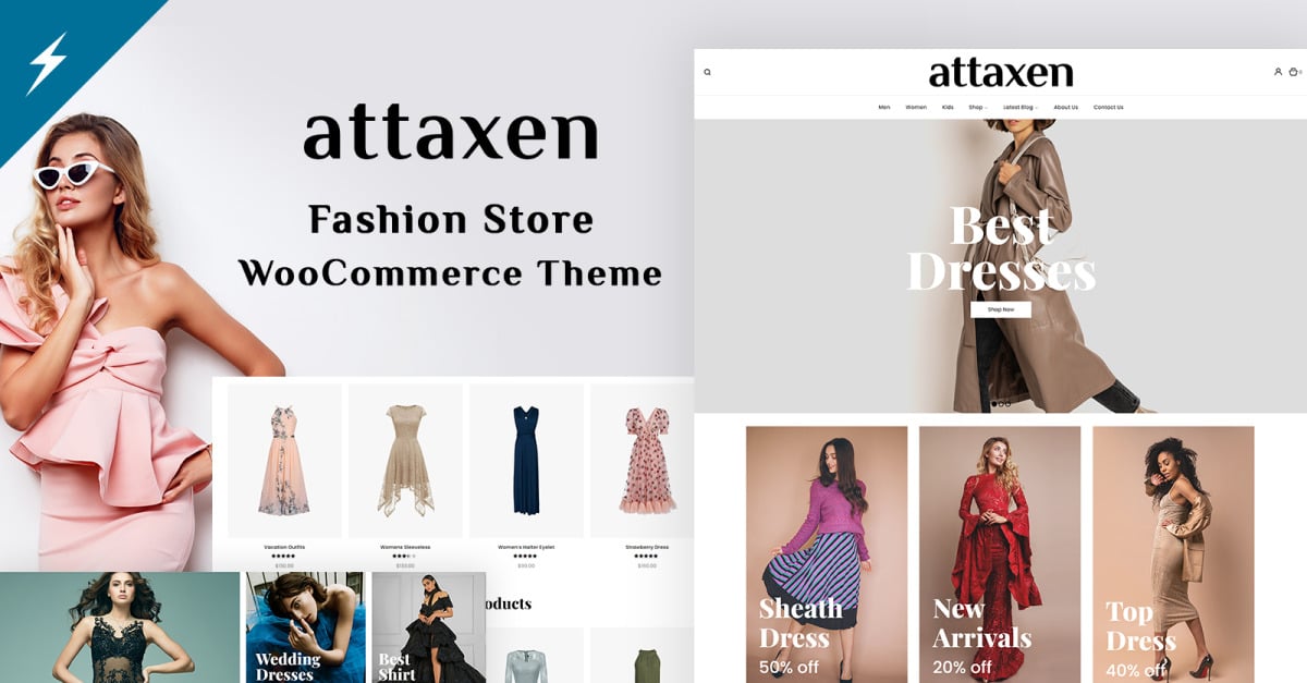 Attaxen - Fashion and Apparel Store WooCommerce Theme