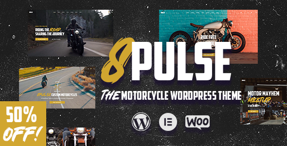 8Pulse - Motorcycle WordPress Theme icon