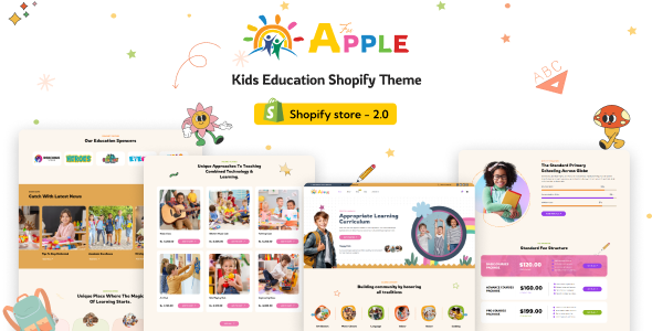 AforApple - Kids Education & Elearning Shopify Theme icon