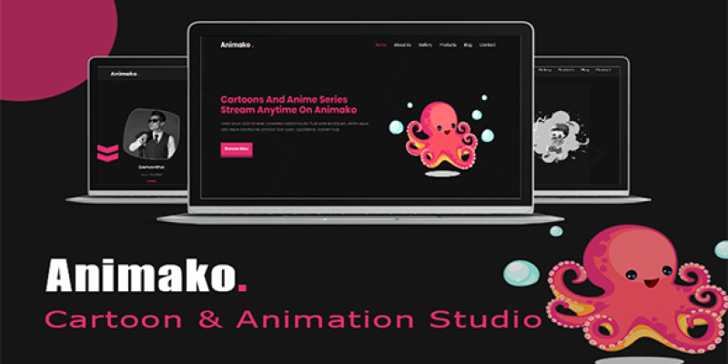 Animako - Animation And Cartoon Studio HTML by SoulsKing