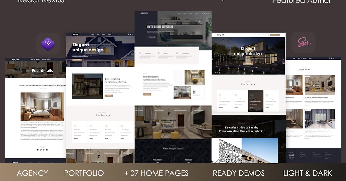 Archo - React Architecture & Interior Template icon