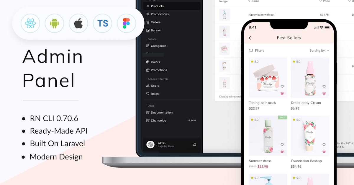 BeShop - Beauty Store App with Backend