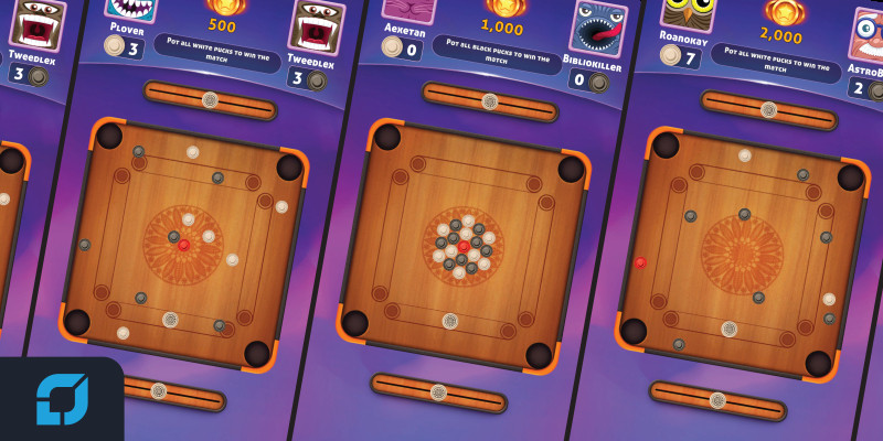 Carrom - Multiplayer Unity Game by AdeniGames icon