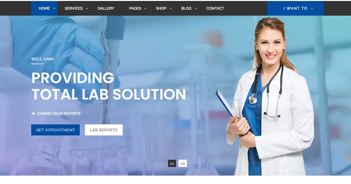 Cleveland - Responsive Hospital, Health And Medica