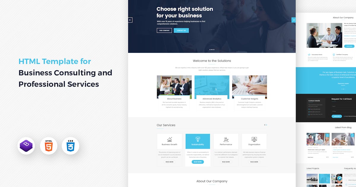 Consultive - Business Consulting HTML Template