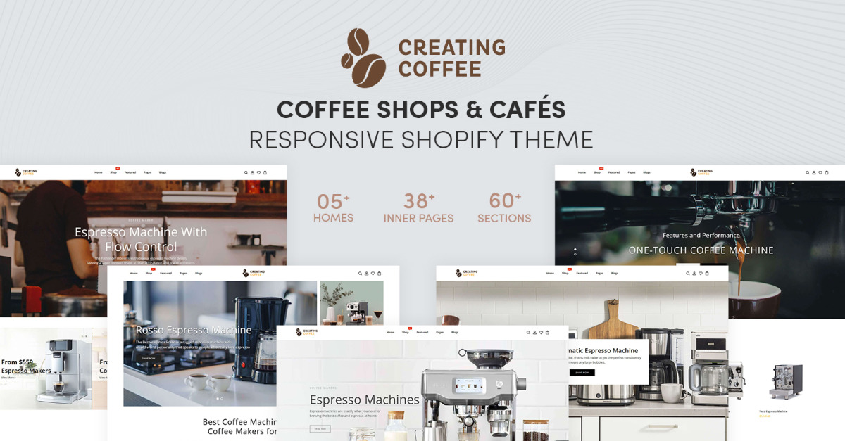 CreatingCoffee - Coffee Shops and Cafés Responsive Shopify Theme