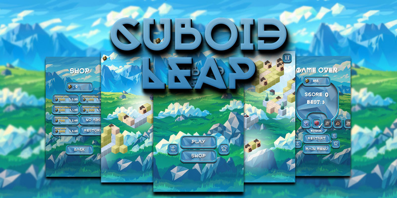 Cuboid Leap - Buildbox Template by Hobiron