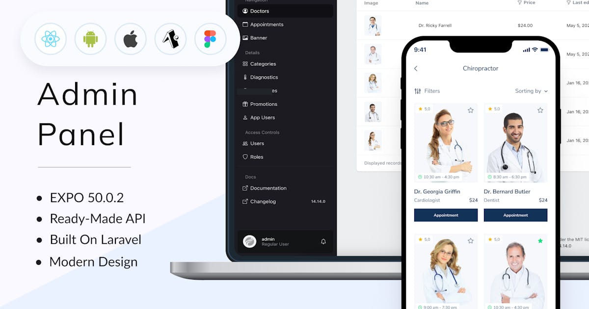Demical - Medical Center App EXPO 50.0.2