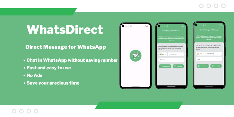 Direct Message for WhatsApp - Android by I15tech