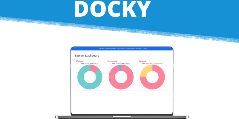 Docky - Docker Managment Panel Python by Rudykwerewolf