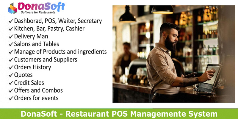 DonaSoft - Restaurant POS Management System by DonaSoft