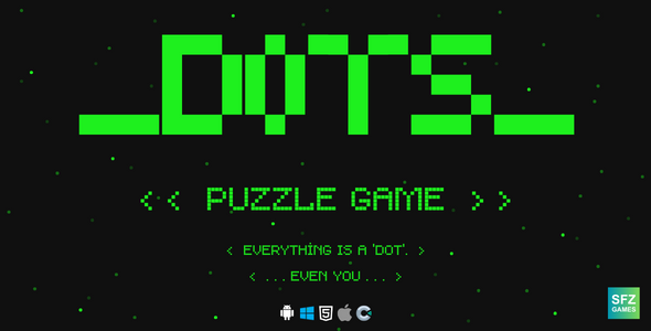 Dots - HTML5 Puzzle Game - Construct3 icon