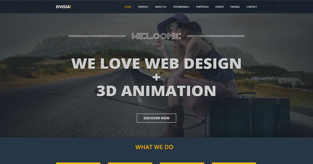 Eivissa - Responsive One Page Template