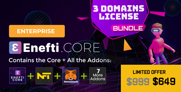 Enefti - NFT Marketplace Core (Enterprise Bundle) icon