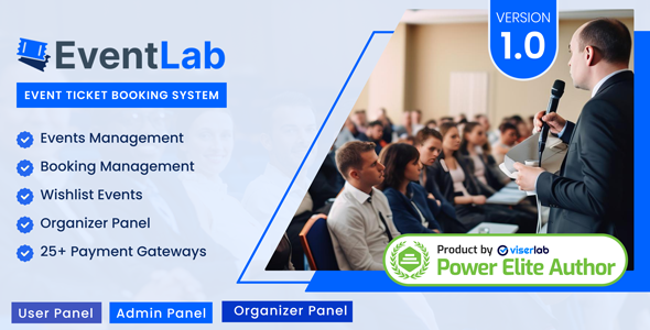 EventLab - Event Ticket Booking System icon