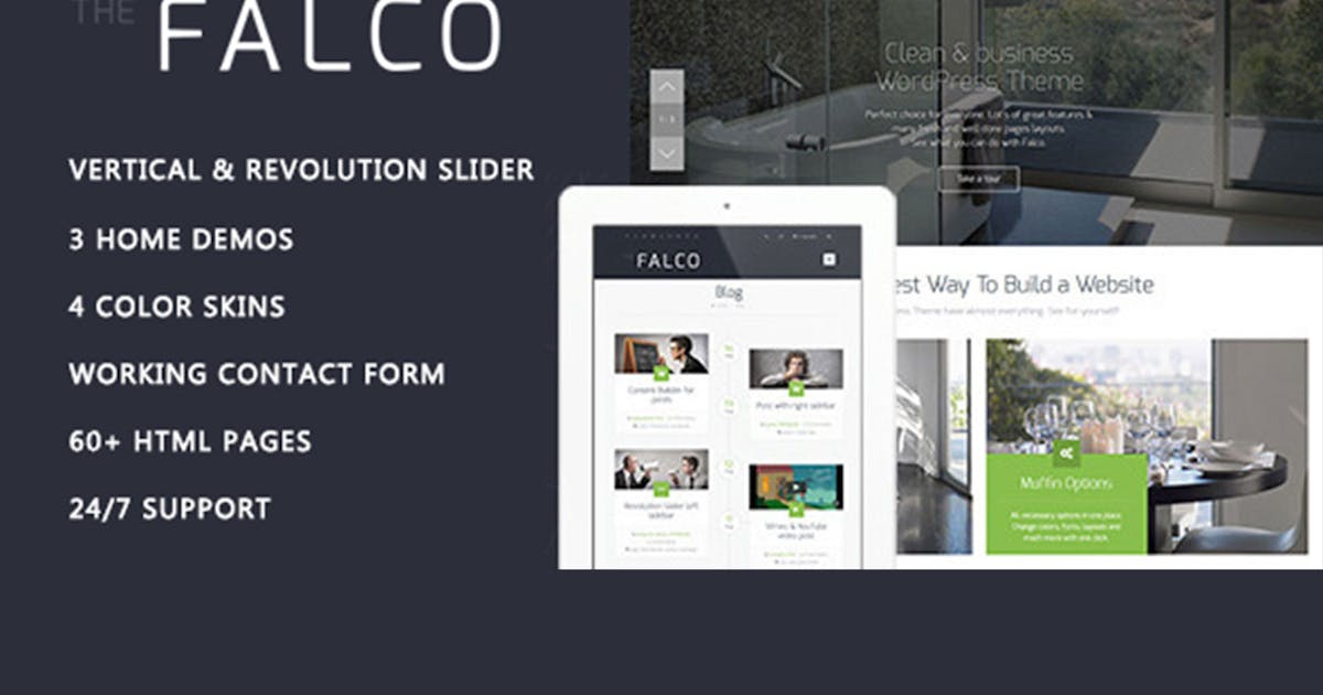 Falco - Responsive Multi-Purpose HTML Template icon