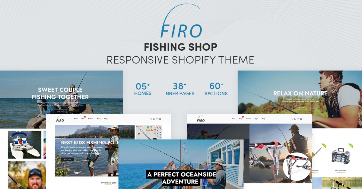 Firo - Fishing Shop Responsive Shopify Theme