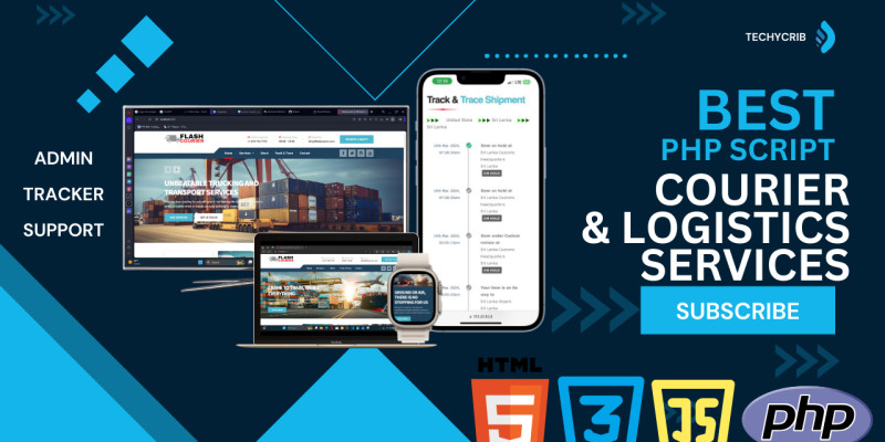 FlashCourier - Courier And Logistics PHP Script by Alexnoni icon