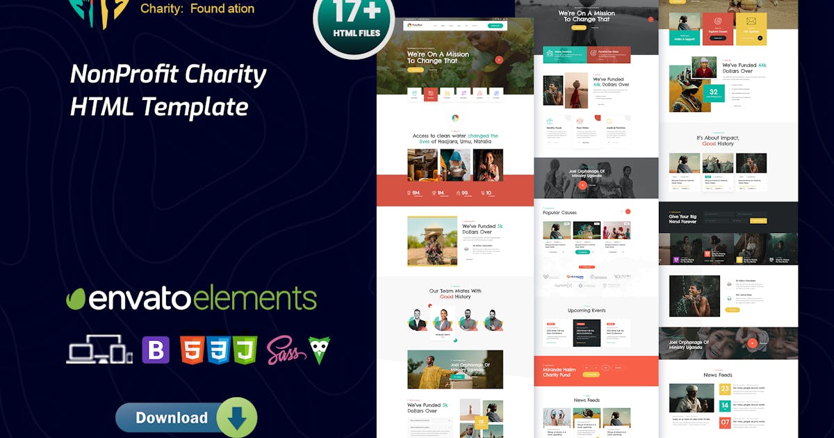 FundBux - Charity & Fundraise HTML Template