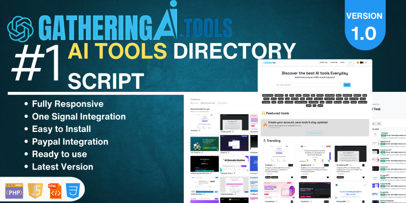 Gathering AI Tools - Best AI Tools Directory by Karanjadoun