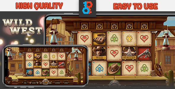 HTML Wild West Slot Game icon